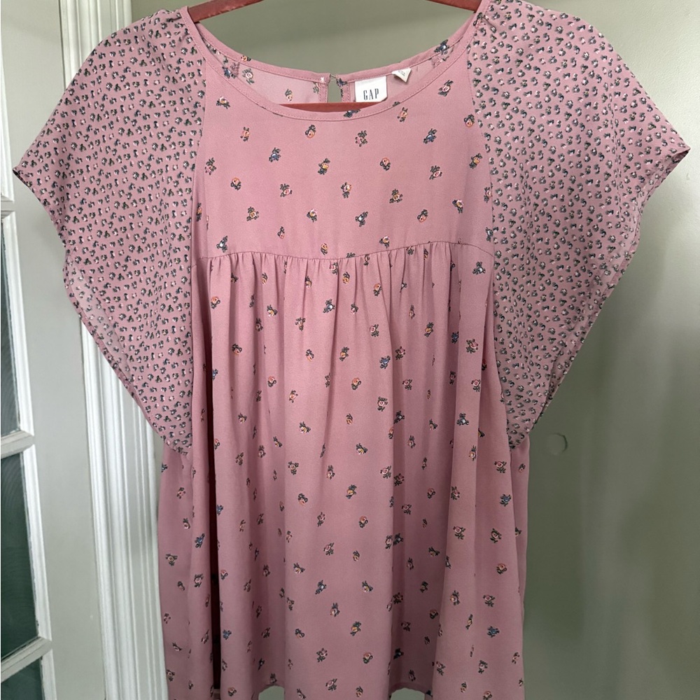 Gap Rosette Blouse (L) - Picture 2 of 5